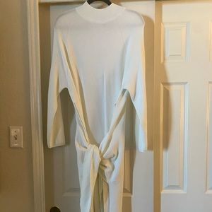 SNDYS White Sweater Dress NWT